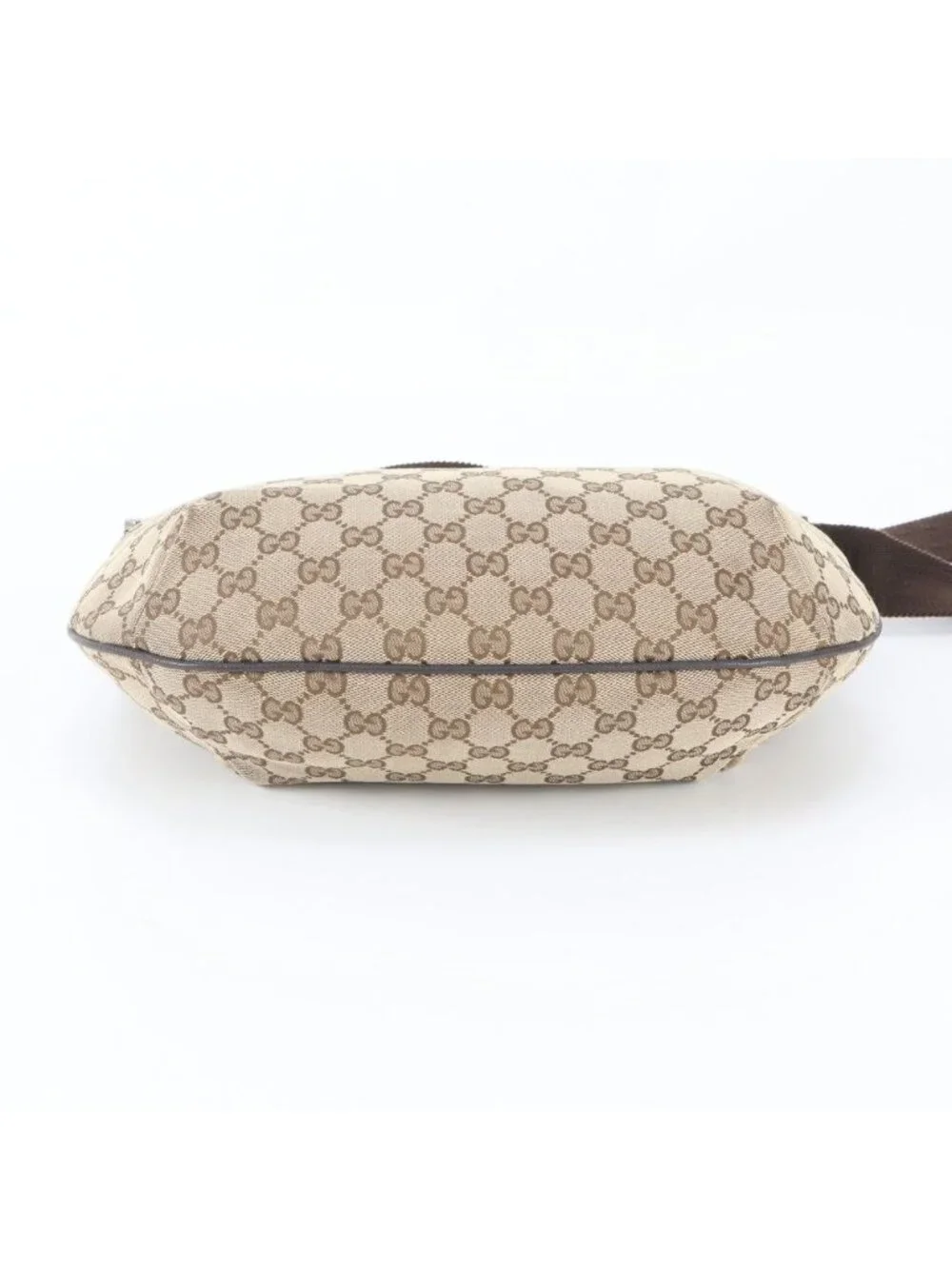 Gucci GG Canvas Leather Shoulder Bag Crossbody Messenger